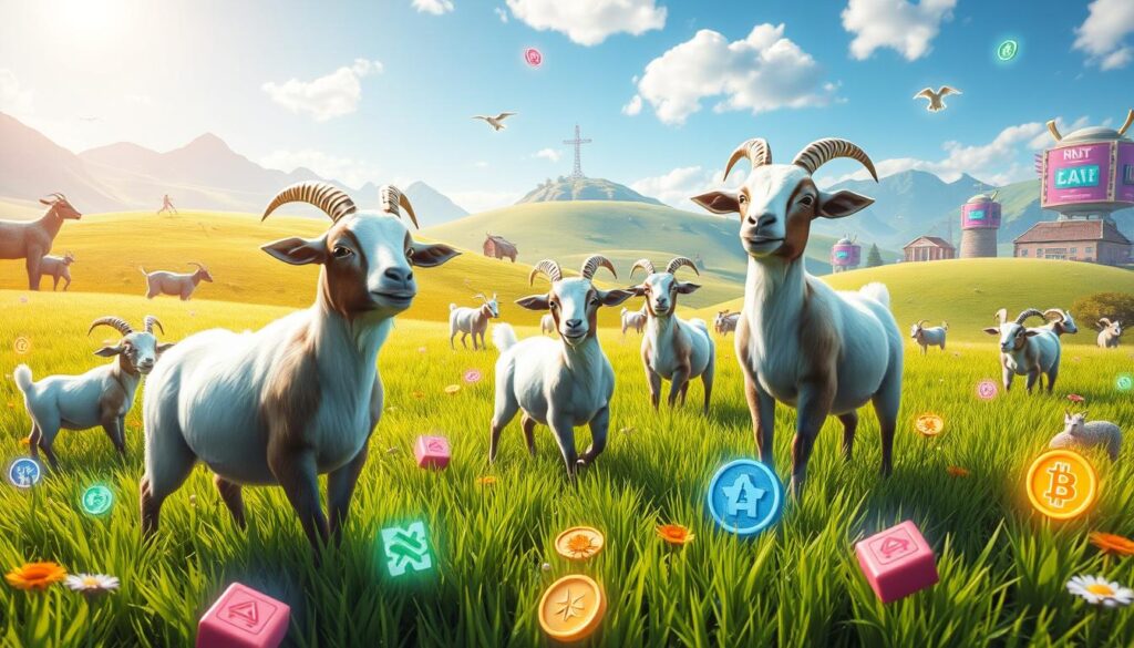 GOATS NFT play-to-earn ecosystem