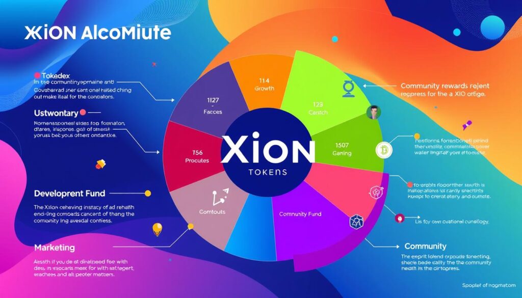 Xion token allocation