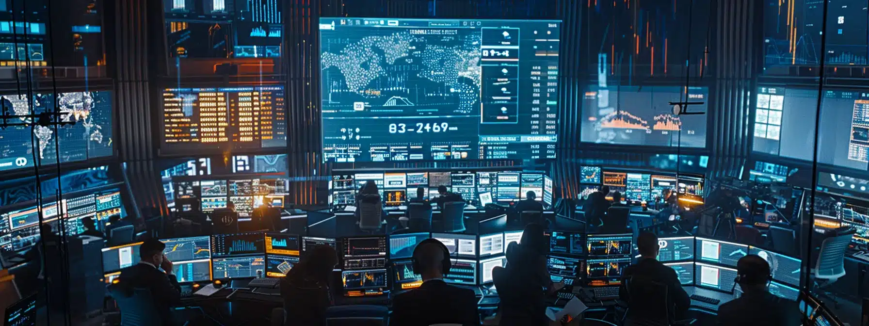 a group of analysts intensely studying charts and graphs, surrounded by computer screens displaying cryptocurrency market data, projecting a sense of focus and determination.