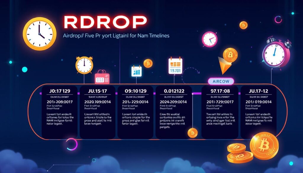 airdrop timeline